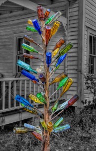 Bottle Tree Selective Color