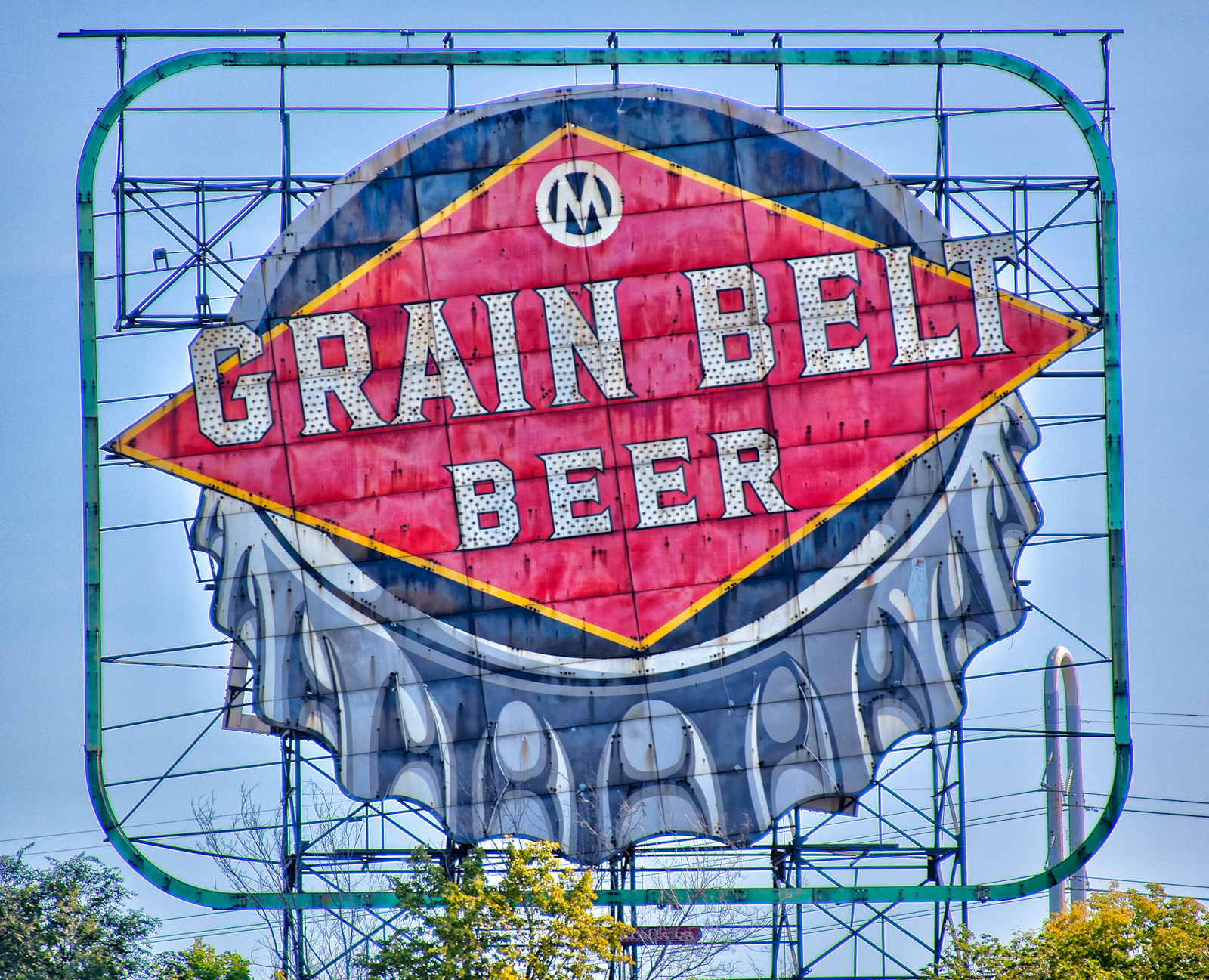 Grain Belt Beer Sign