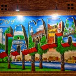 Tampa Mural at Night