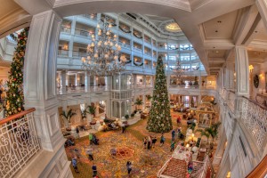 Grand Floridian Lobby from 2nd Level