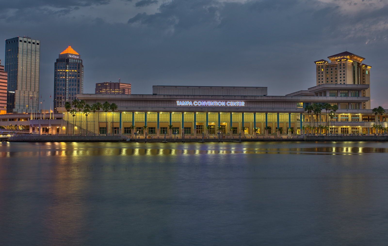 Tampa Convention Center at Dawn