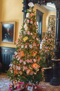 Cigar and Card Christmas Tree