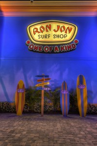 Ron Jon Surf Shop Surfboards and Signpost