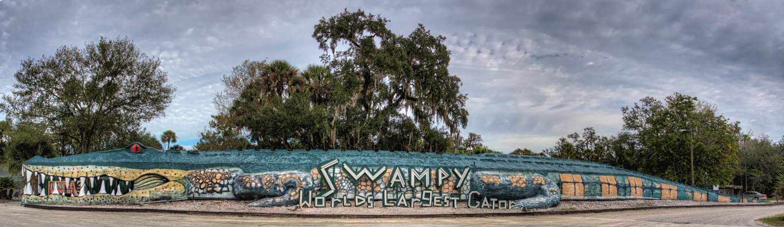 Swampy – Worlds Largest Gator, Jungle Adventures, Christmas, Florida