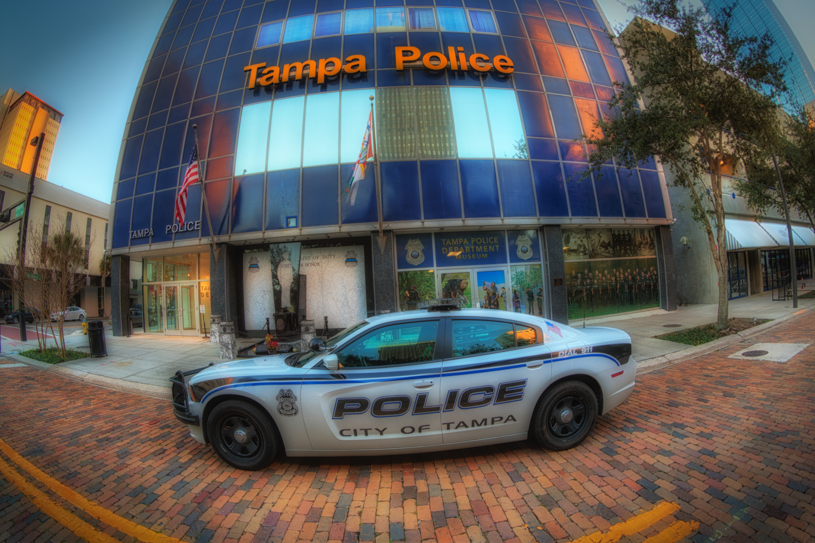 Tampa Police Fisheye