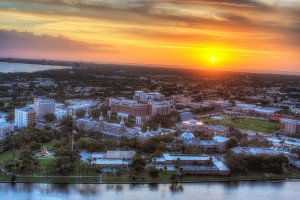 University of Tampa Sunset