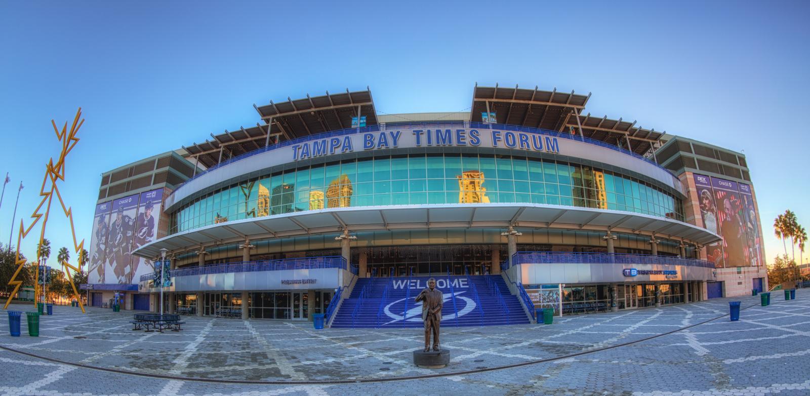 Tampa Bay Times Forum Fisheye