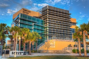 Tampa Bay History Center at Sunset