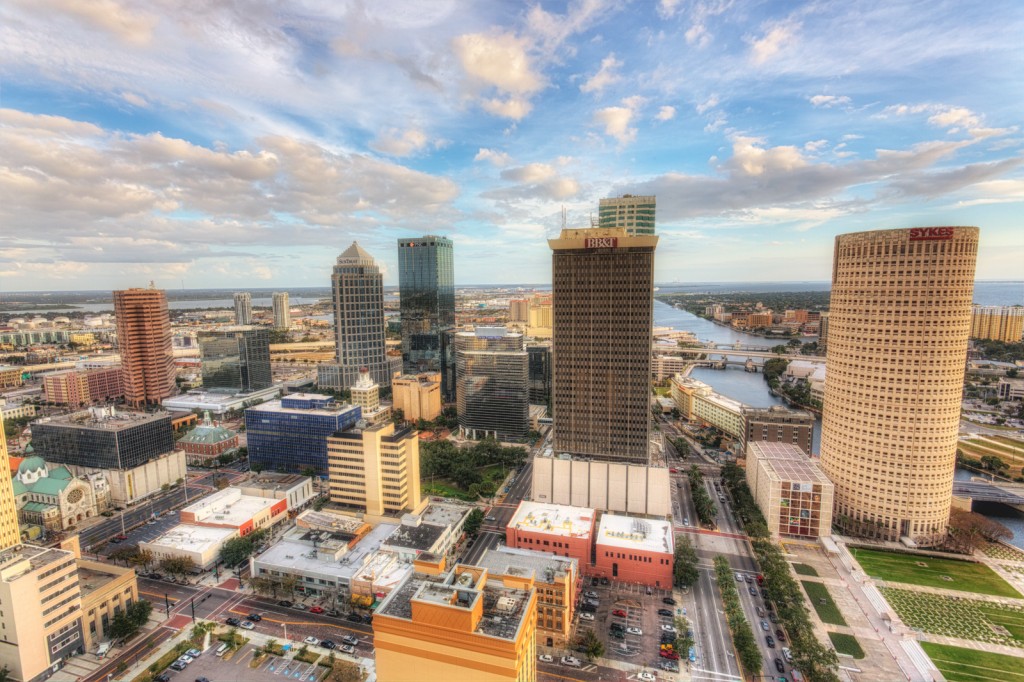 Tampa Downtown Wide View