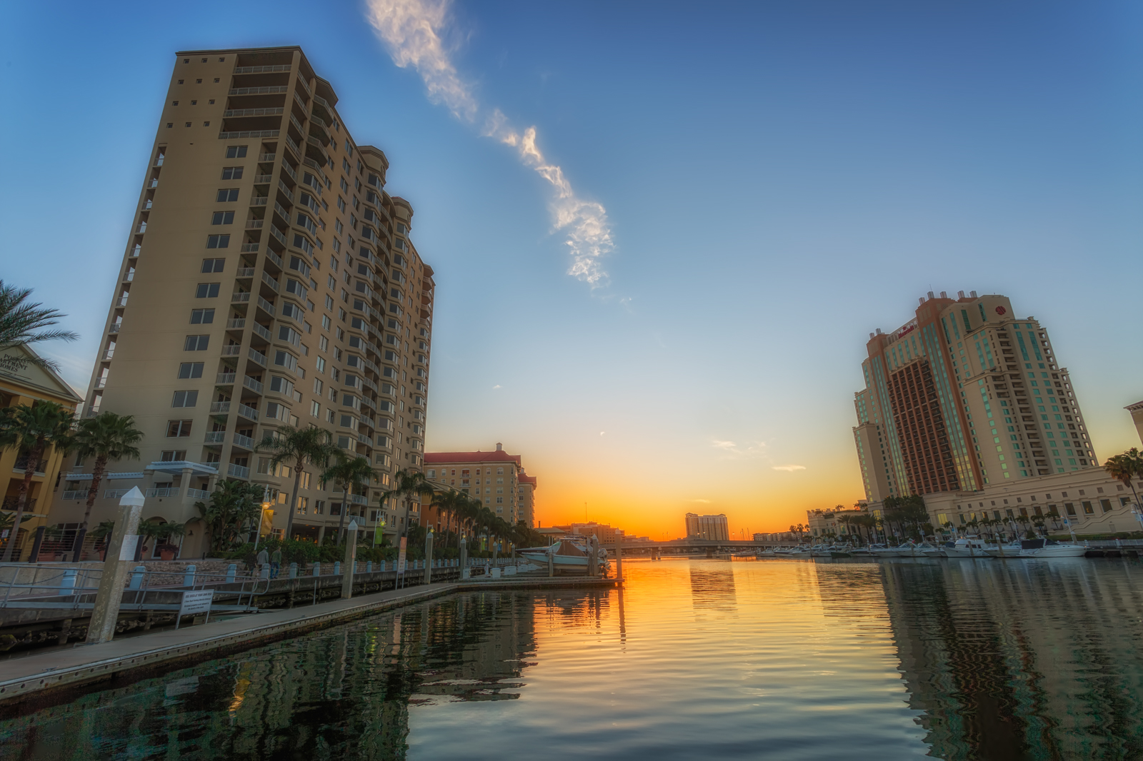 Garrison Channel Sunset, Tampa, Florida