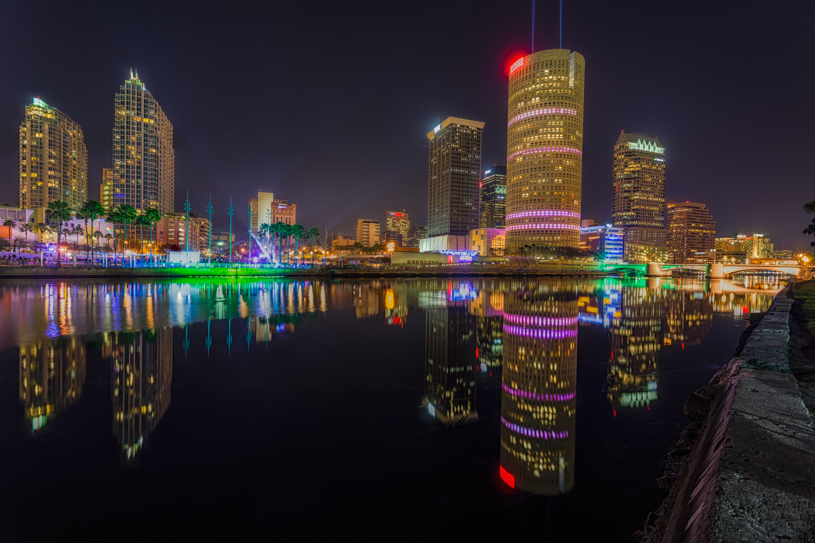 Lights on Tampa Symmetry 2, Tampa, Florida