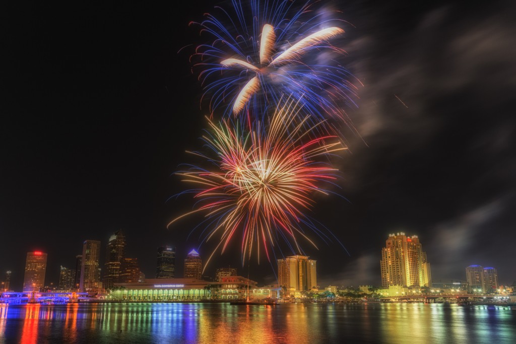Tampa Fireworks First Post