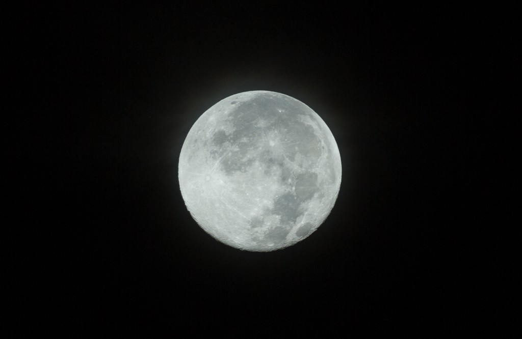 Blue Moonset Aug 1 2015, Miami, Florida