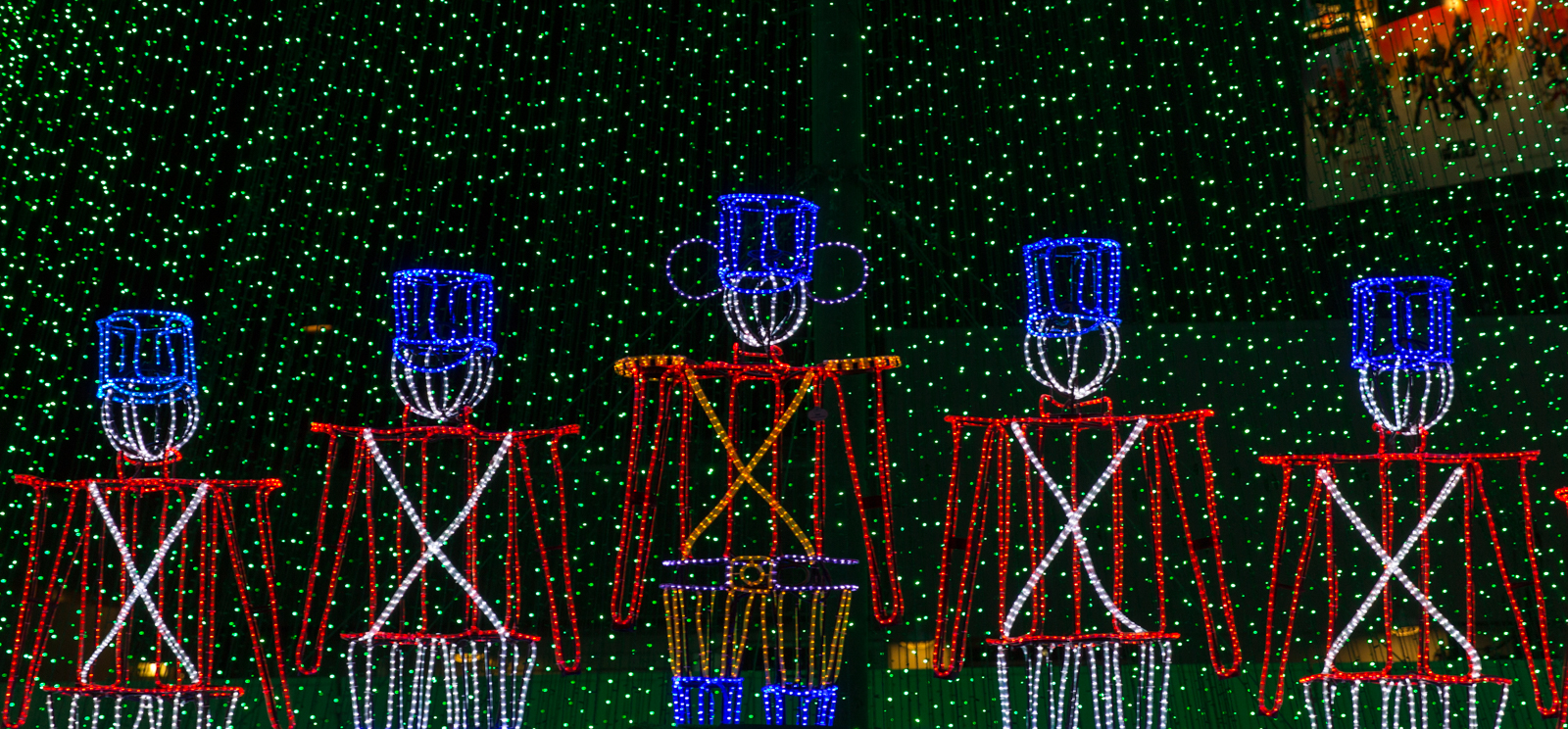 Toy Soldier Mickey, The Osborne Family Spectacle of Dancing Lights, Hollywood Studios, Orlando, Florida