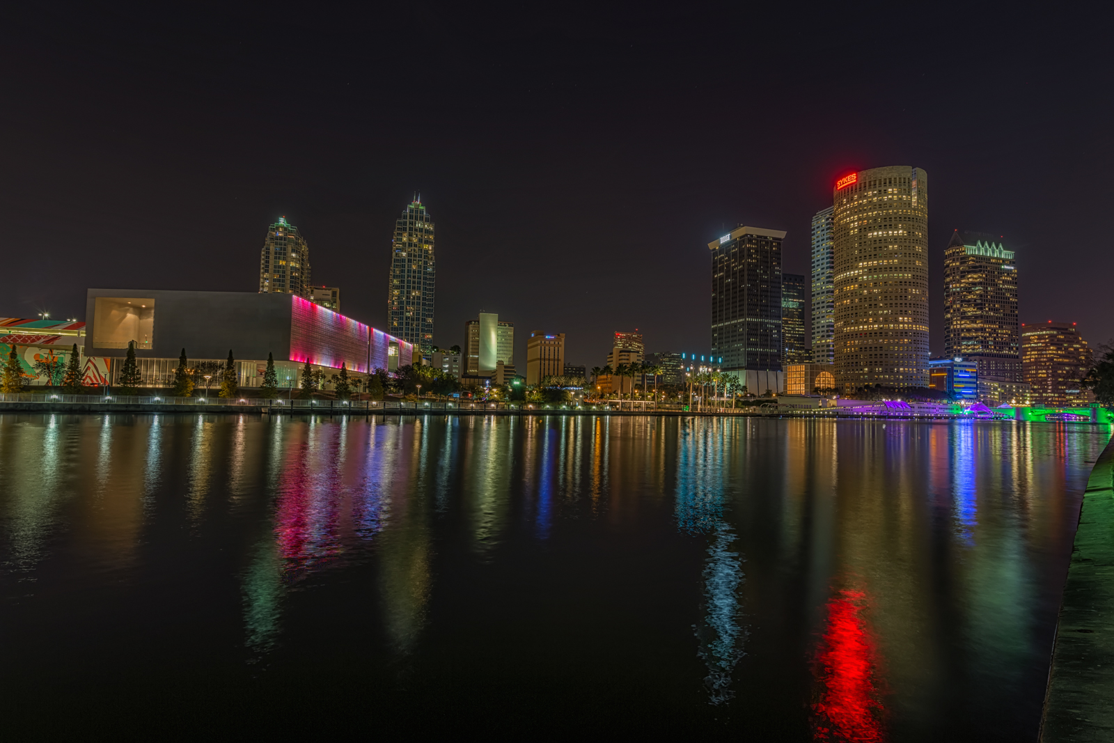 Tampa Reflections Wide, Tampa, Florida