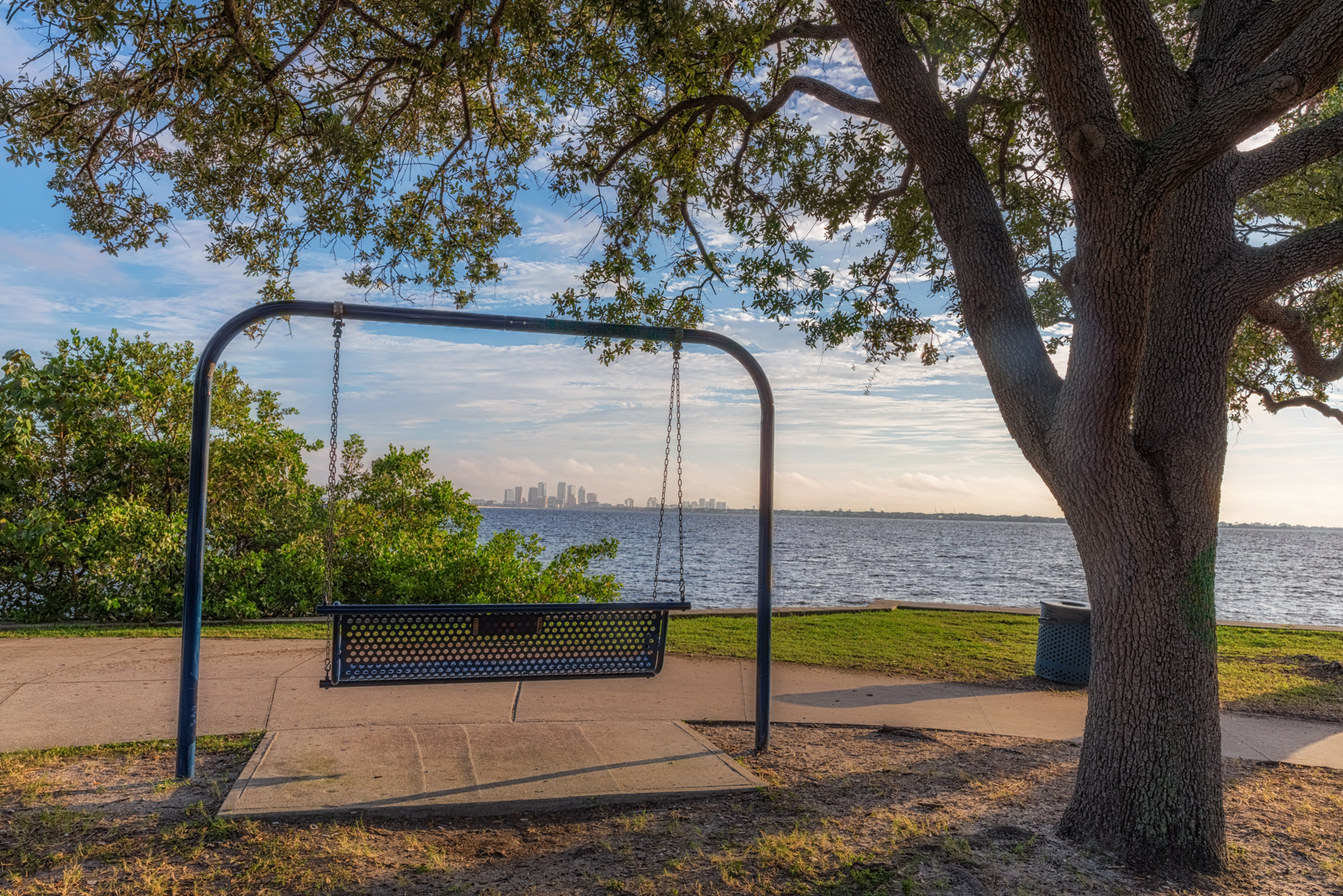 Swing with a View of Tampa, Tampa, Florida
