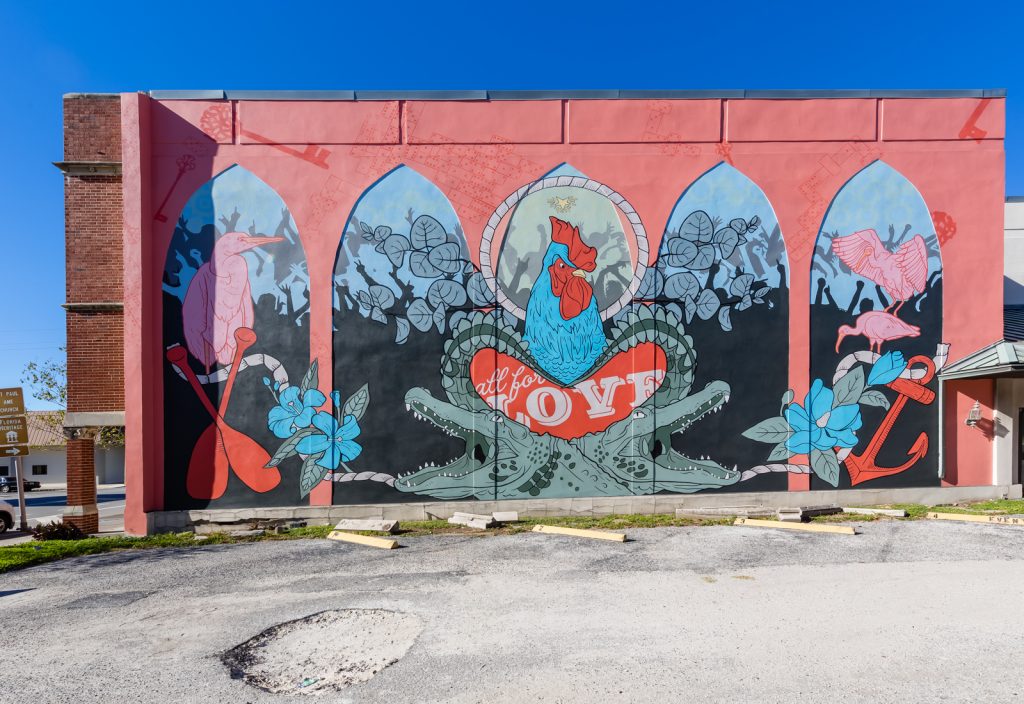 Downtown Tampa Mural, Tampa, Florida