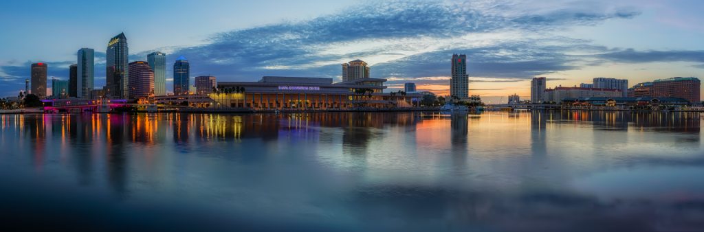 Tampa and Harbour Island High Res Pano, Tampa, Florida
