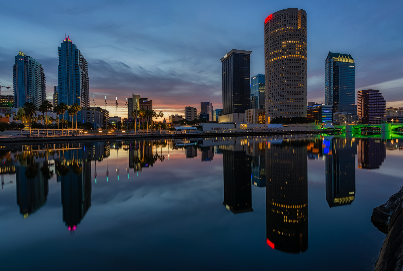 Reflected Morning in Tampa 2, Tampa, Florida