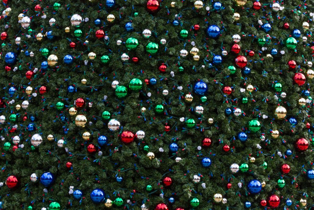 Christmas Ornaments, Lowry Park Zoo, Tampa, Florida
