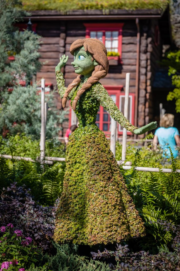 Anna Topiary, International Flower & Garden Festival, Epcot, Orlando, Florida