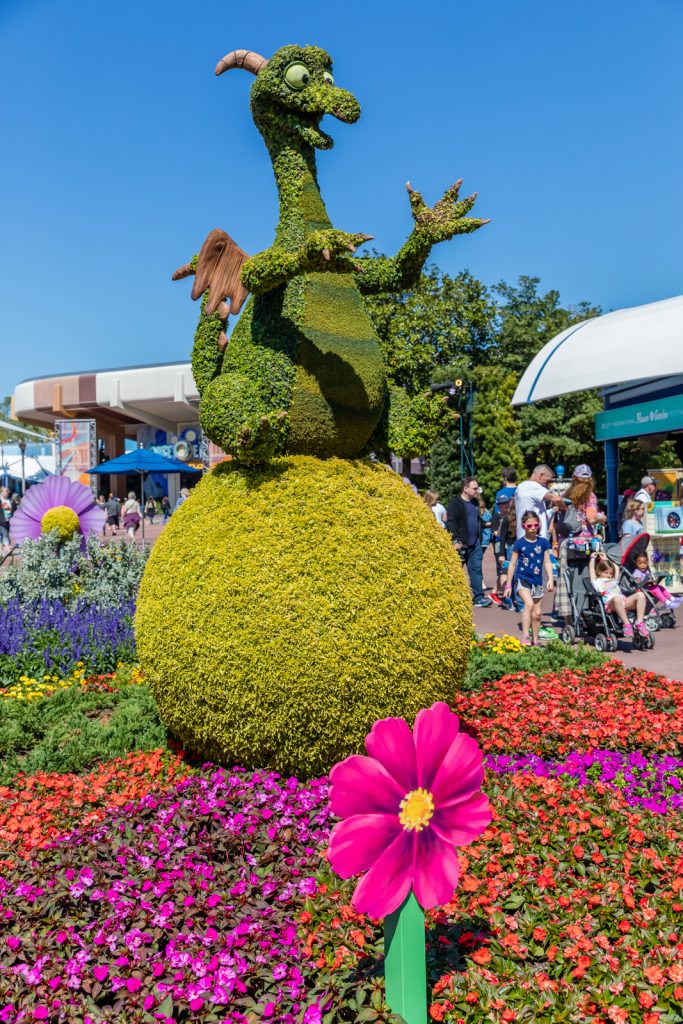 Figment Topiary, International Flower & Garden Festival, Epcot, Orlando, Florida