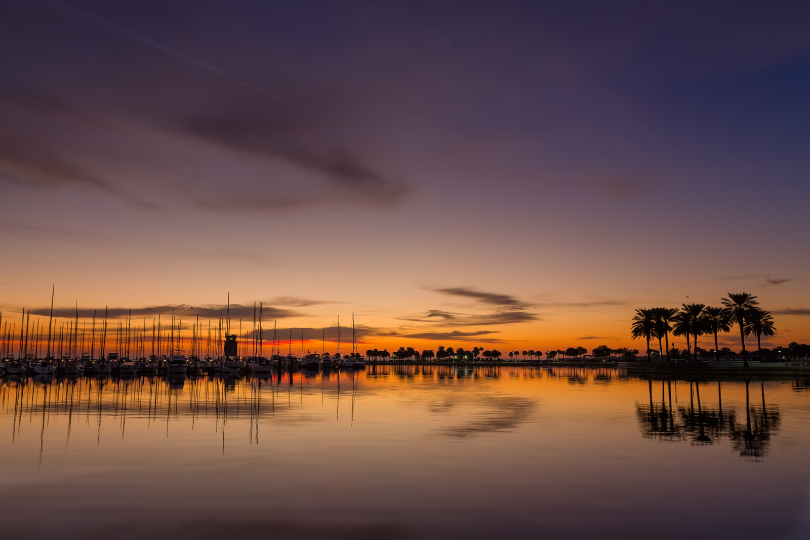 St Pete Skies at Dawn, St Petersburg, Florida