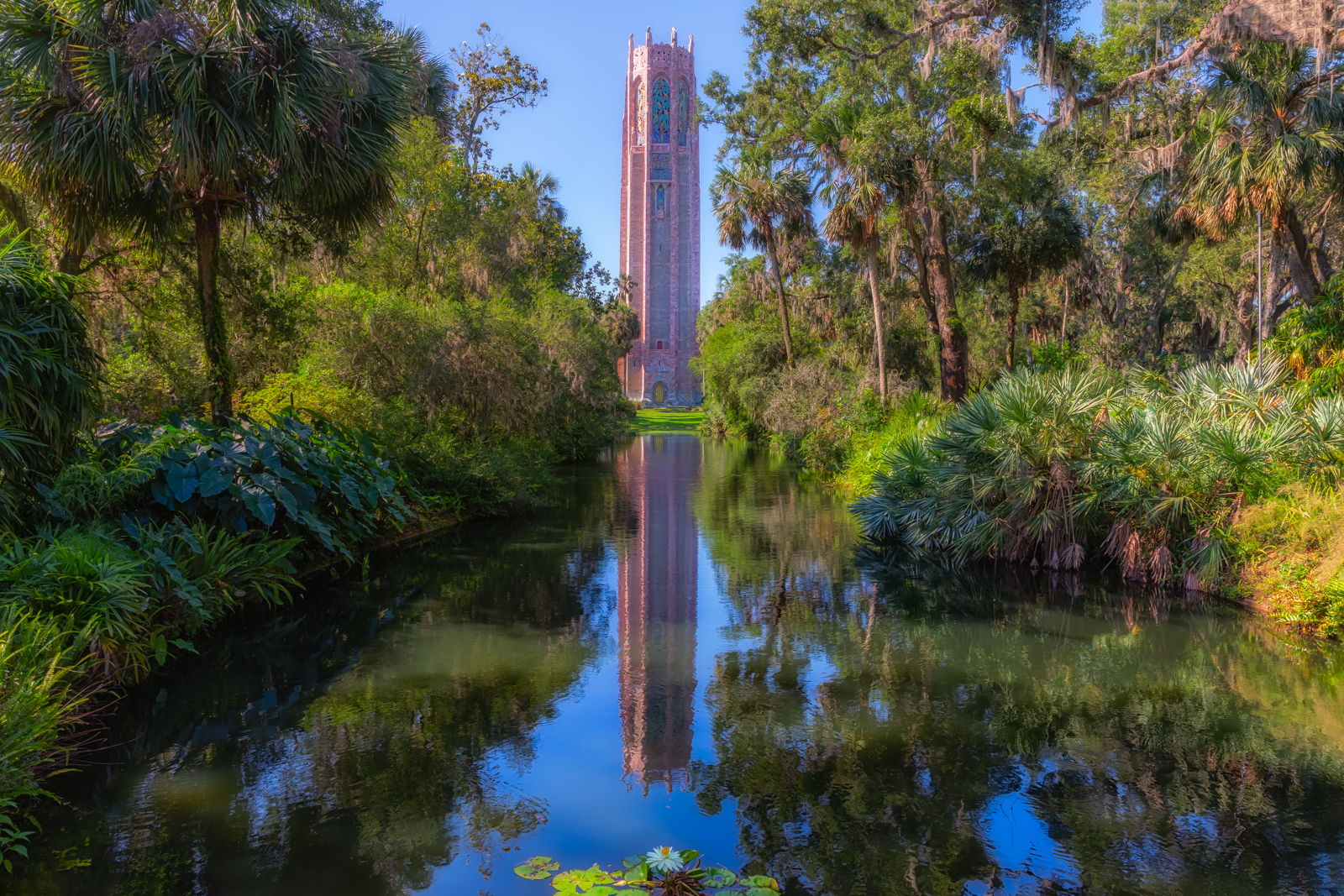 Bok Tower Reflection Horizontal, Lake Wales, Florida