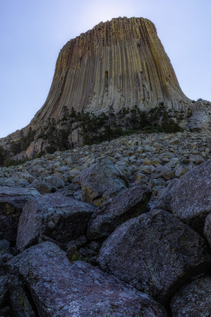 Devils Tower Boulders, Devil's Tower National Monument, Wyoming