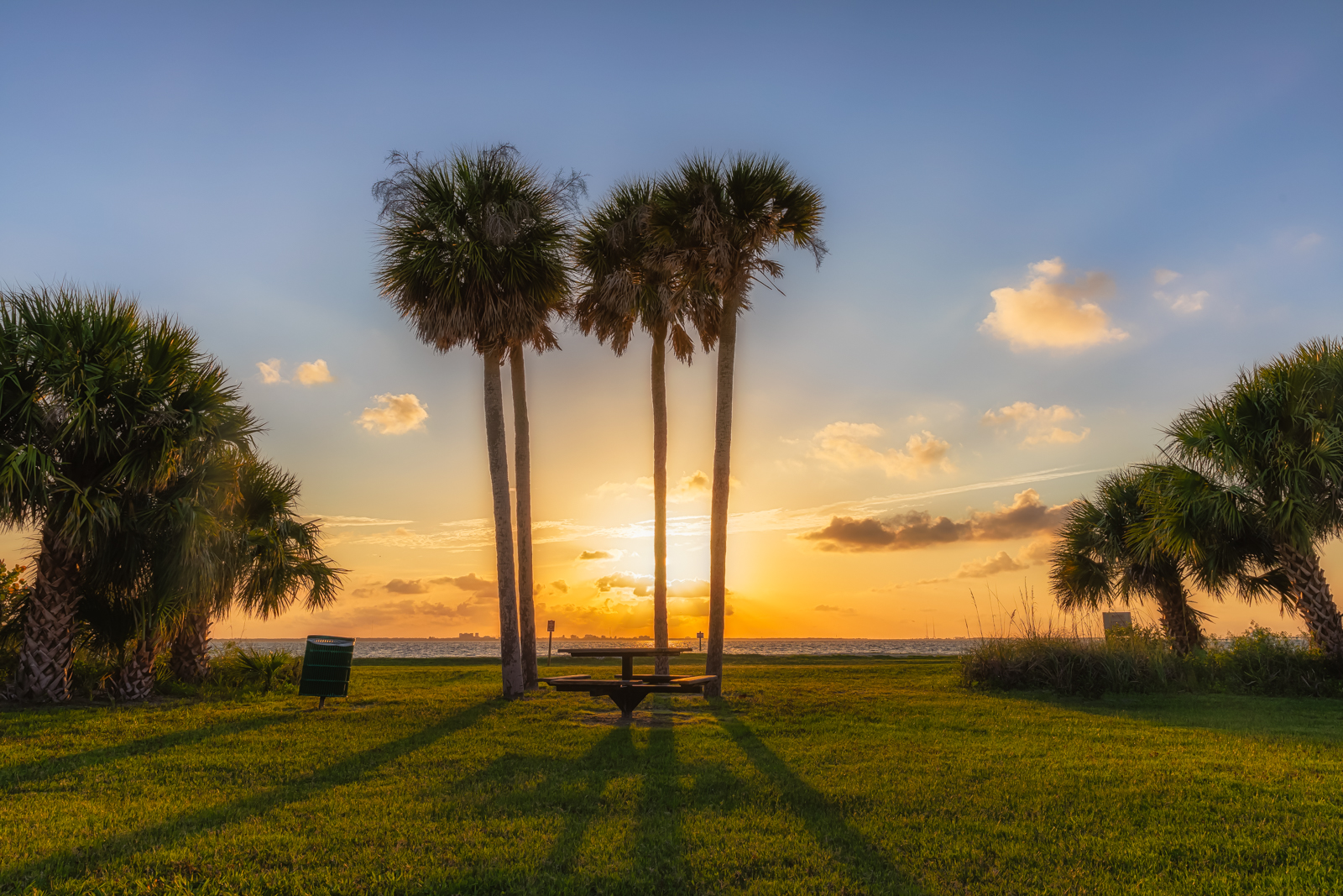 Picnic Island Sunset, Tampa, Florida