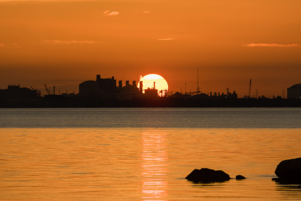 Sunrise from Ballast Point, Tampa, Florida