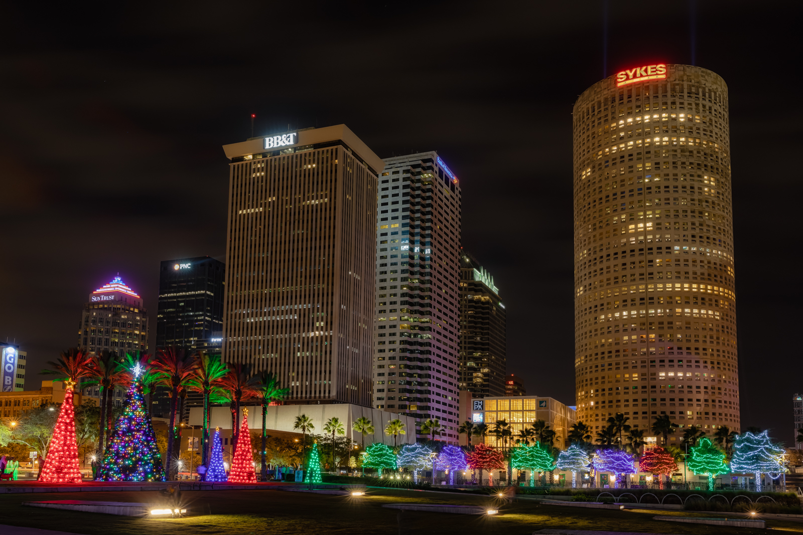 Christmas in Tampa 2018 Wider, Tampa, Florida