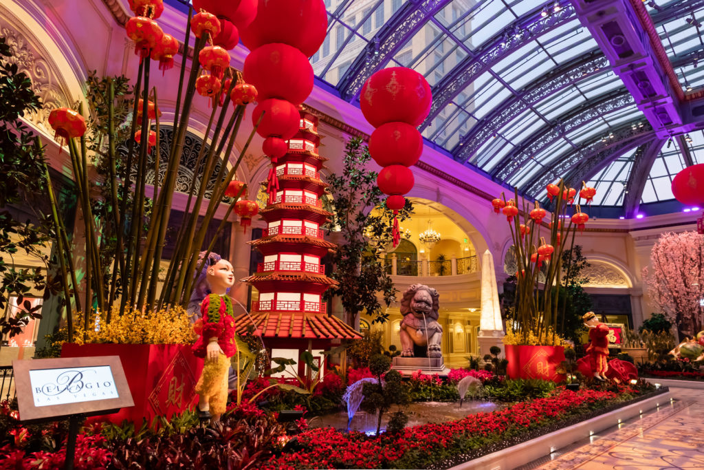 Bellagio Conservatory - Chinese New Year, Las Vegas, Nevada