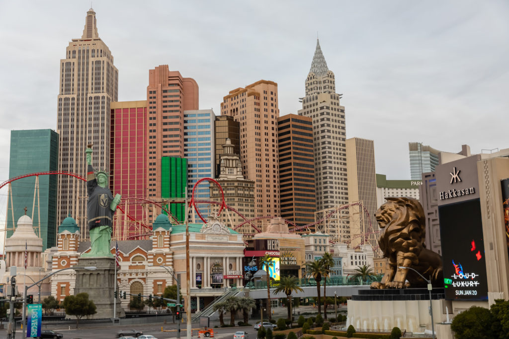 MGM Grand and NY, NY, Las Vegas, Nevada