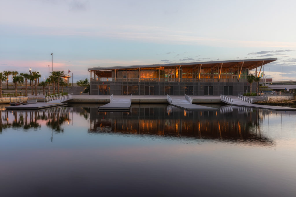River Center Reflection 2 at Julian Lane Park, Tampa, Florida