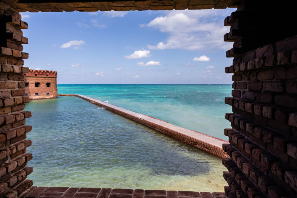Walkway through the Window, Dry Tortugas National Park