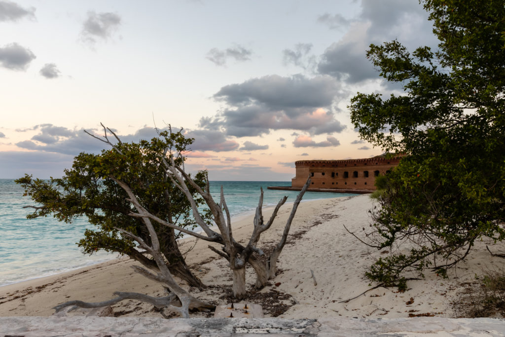 Fort Jefferson across the Beach, Dry Tortugas National Park