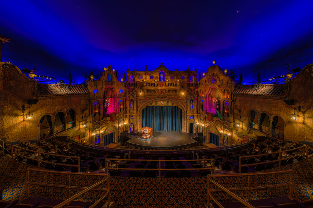 Balcony View Centered, Tampa Theatre, Tampa, Florida