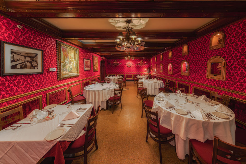 Red Room ,Columbia Restaurant, Ybor City, Florida