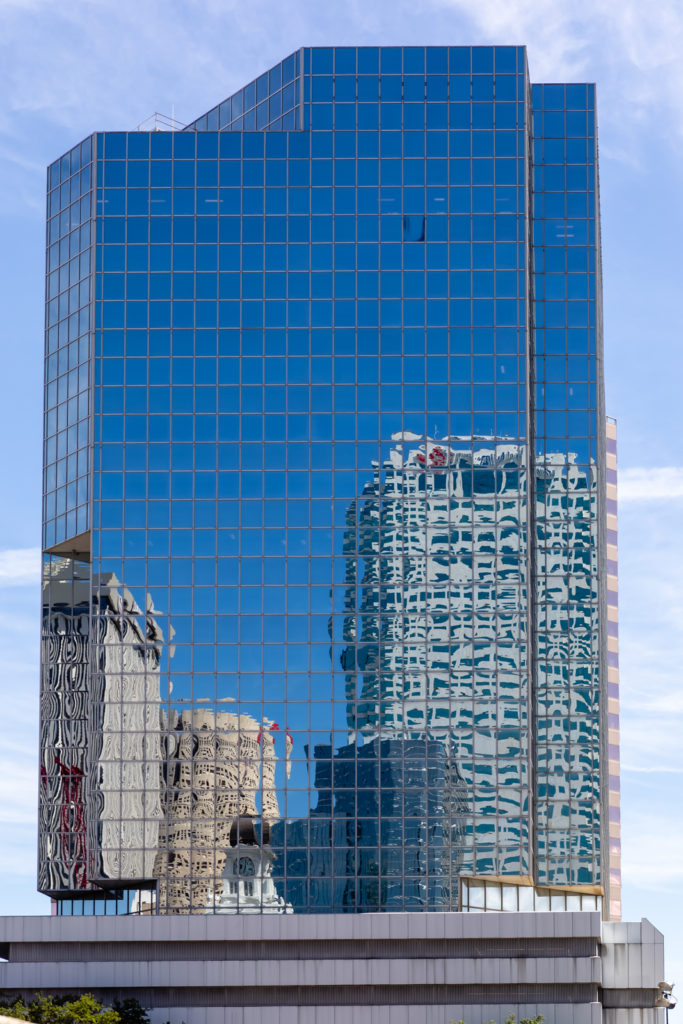 Tampa Skyline Reflected
