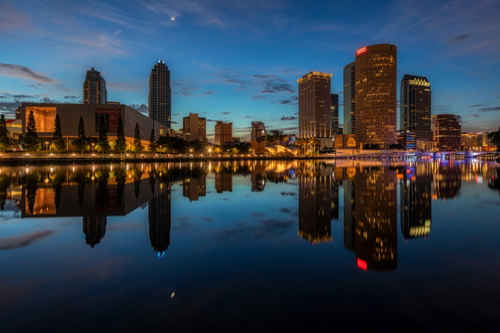 Tampa Reflected from UT Wide