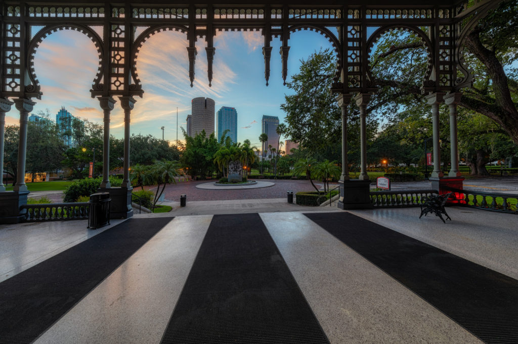 University of Tampa Porch View