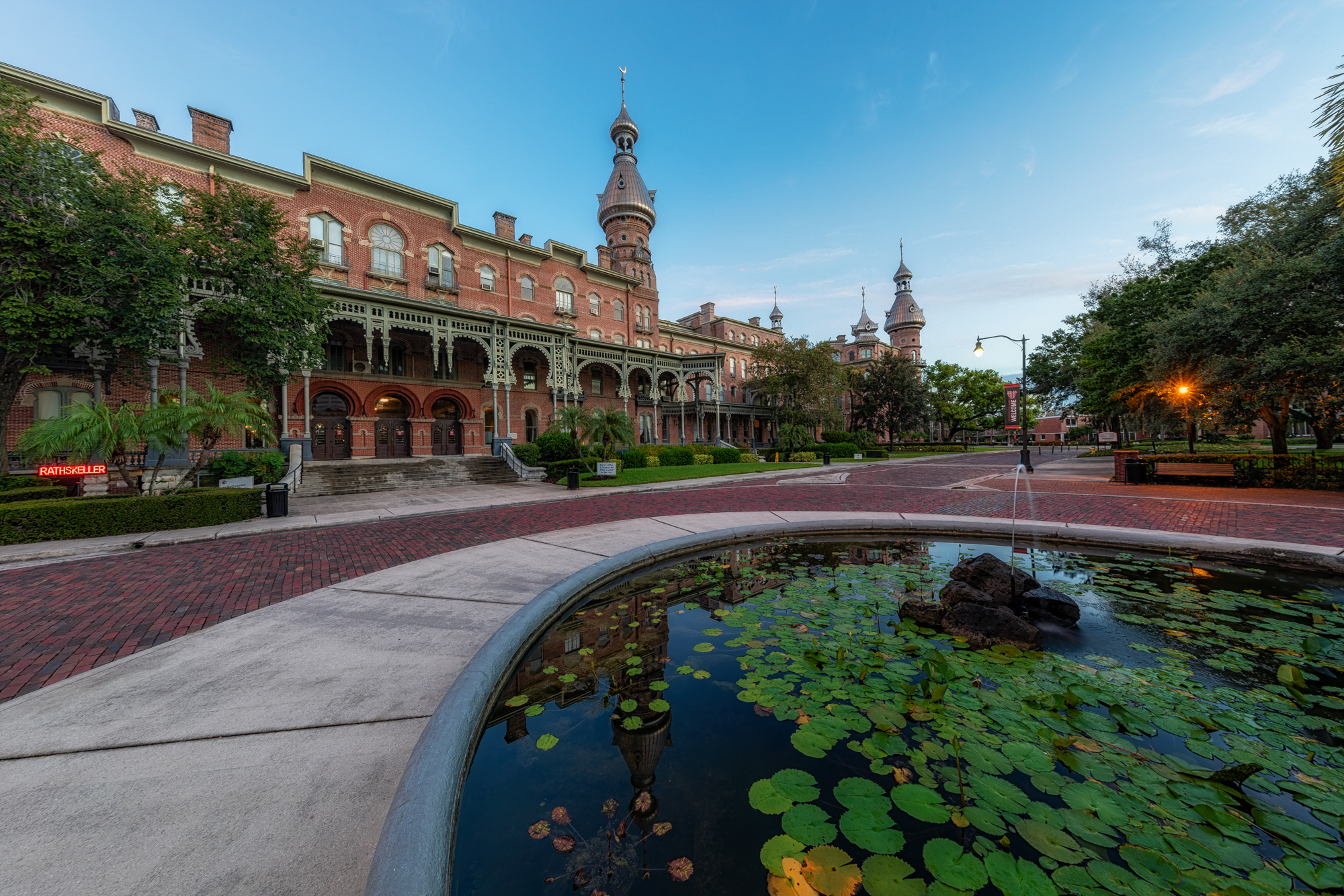 University of Tampa with Reflection