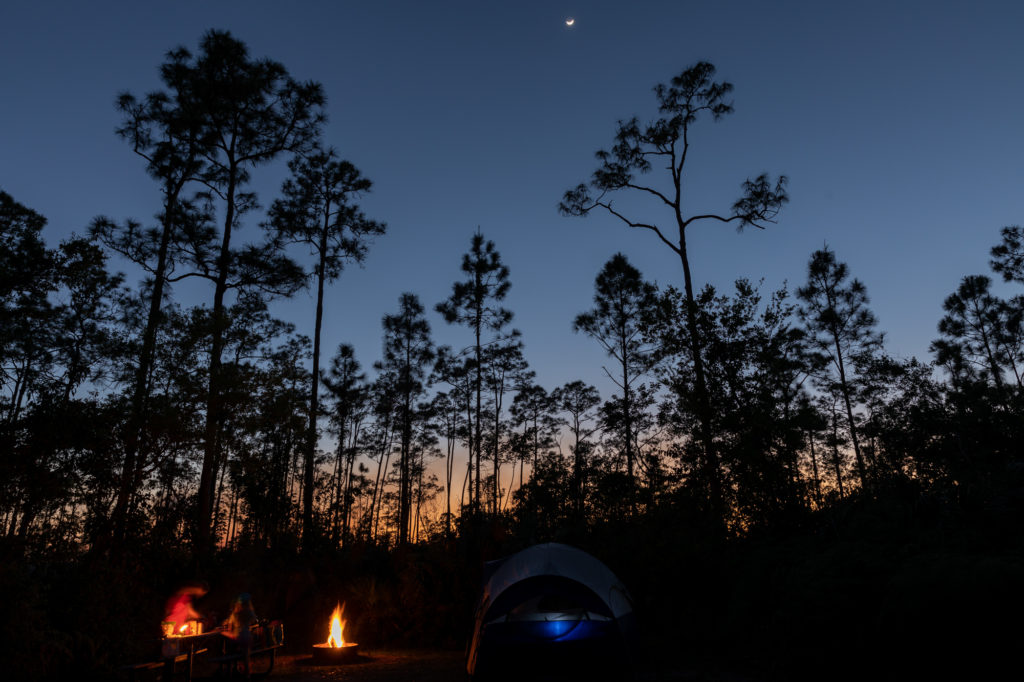 Long Pine Key Camping