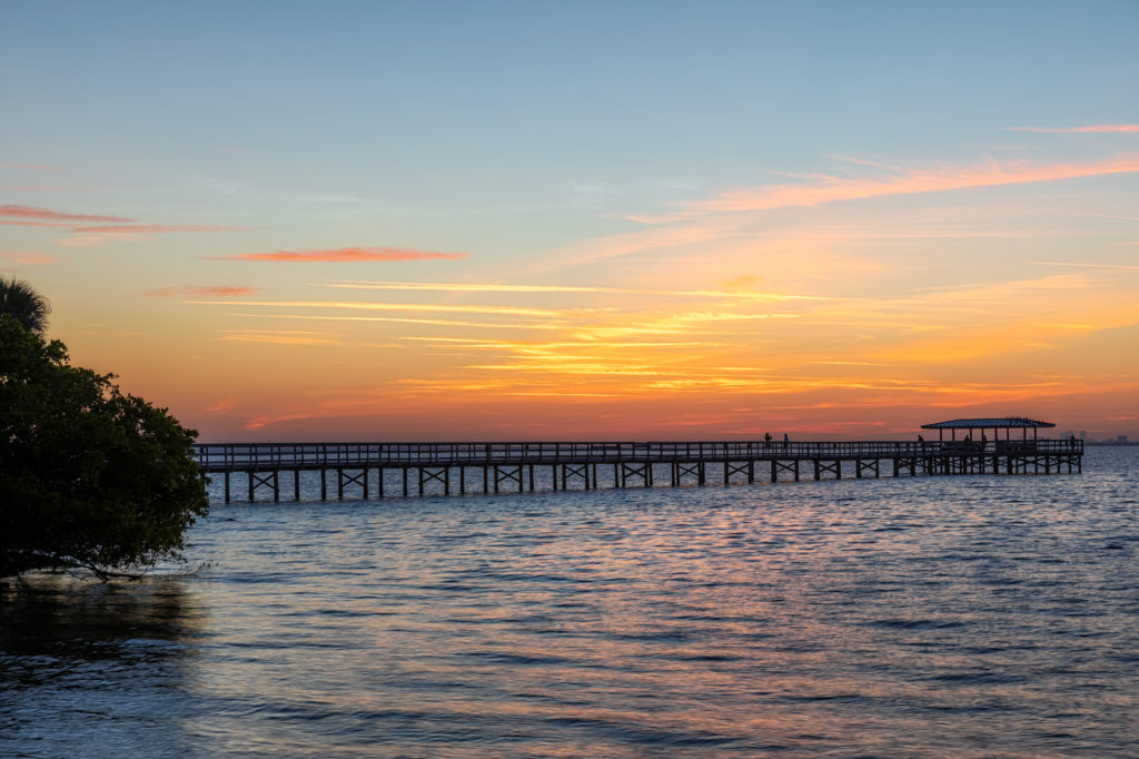 Safety Harbor Pier Just before Sunrise 4