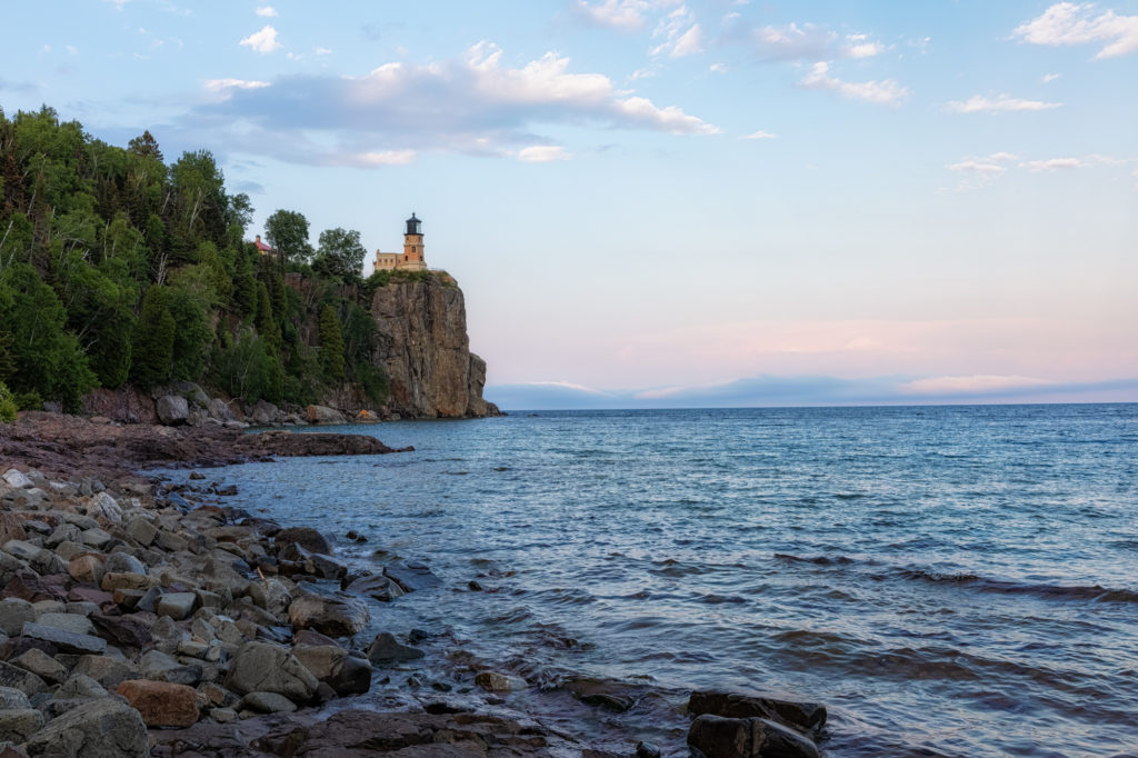 Split Rock Lighthouse Medium Almost SUnset