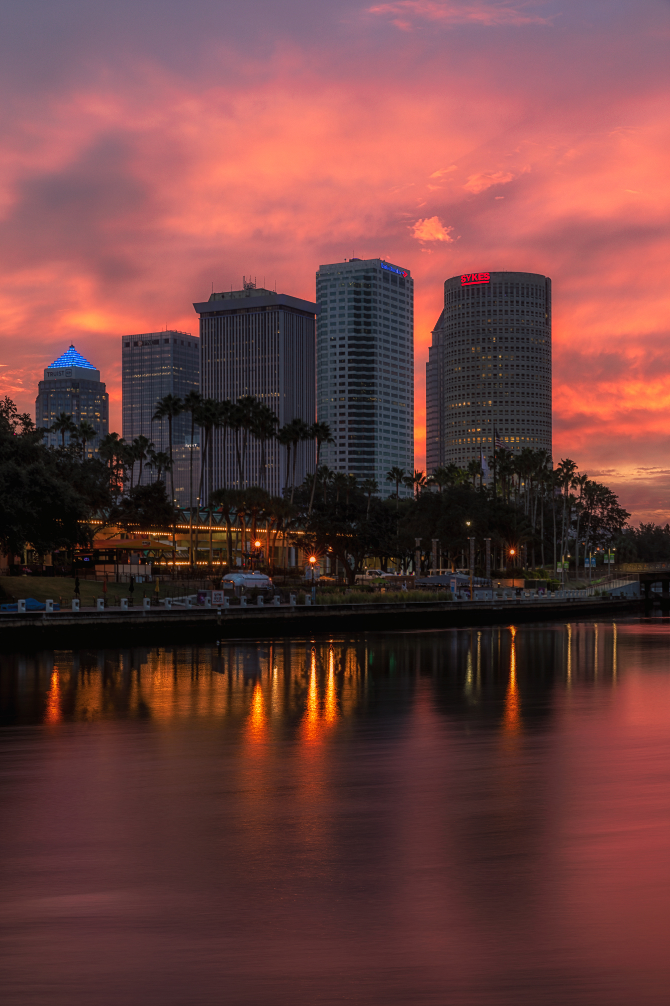 Tampa Vertical Sunrise