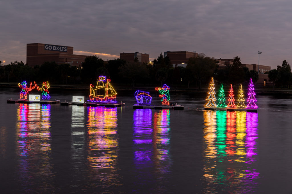 Christmas Lights by Waterworks Park