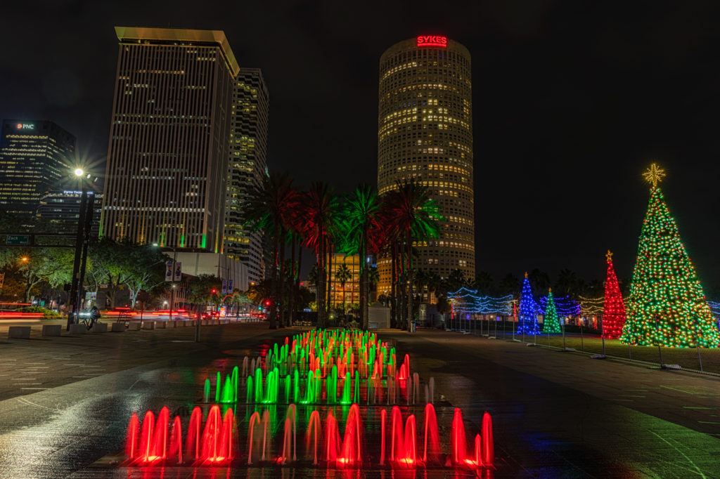 Red and Green Tampa Horizontal
