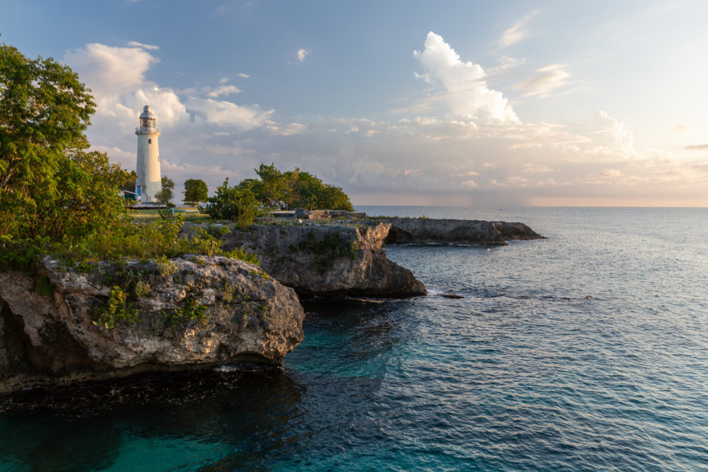 Negril Lighthouse Clouds
